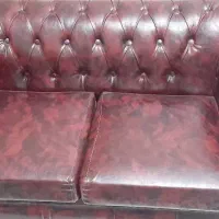 مبل چستر چرمی. در حد نو