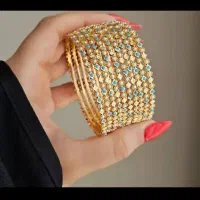 پلاک و زنجیر طرح طلا