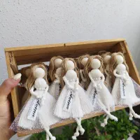 گیفت مناسبتی عروسک مکرومه|صنایع دستی و سایر لوازم تزئینی|تهران, شهرک آپادانا|دیوار