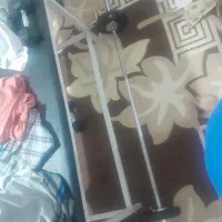 هالترنو باوزنه ۵کیلویی و یک جفت دمبل ۵کیلویی