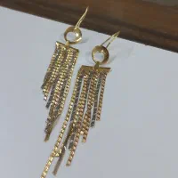 طلا گوشواره ایتالیایی(بدون اجرت)