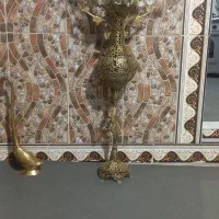 گلدان برنجی ۱متری