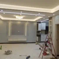 اجرای کناف .ترمووال.ماربل شیت.لاین نوری.کاغذدیواری|خدمات پیشه و مهارت|تبریز, |دیوار