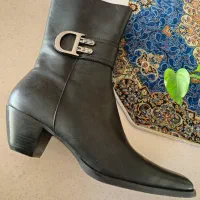 چکمه زنانه چرم ایتالیایی|کیف، کفش، کمربند|اصفهان, فرهنگیان|دیوار