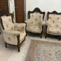 مبل چوب گردو استیل با بهترین کیفیت|مبلمان خانگی و میز عسلی|تهران, پاسداران|دیوار