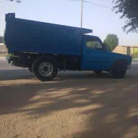 نیسان جکی لبه دار . حمل مصالح ساختمانی ماسه شن