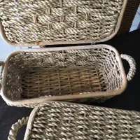 سبد و جعبه چوبی