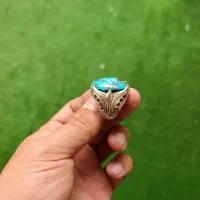 انگشتر دستساز فیروزه|جواهرات|اراک, |دیوار