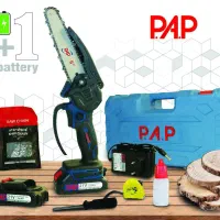 اره درخت بر شارژی ۲۱ولت براشلس دوباطریP.A.P