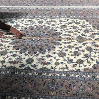 فرش دستباف گل برجسته