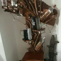 بار چوبی،رستیگ،دکوری