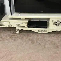 میز تلویزیون باآینه کنسول