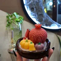 کاسه دکوری یلدایی شمعی