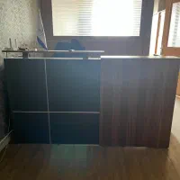 کانتر/میز منشی ام دی اف جنس خوب به علت مهاجرت