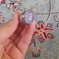 انگشتر نقره عقیق کبود|جواهرات|آران و بیدگل, |دیوار