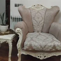 مبل و میز غذا خوری کلاسیک تمام چوب با کنده کاری|میز و صندلی غذاخوری|تهران, اقدسیه|دیوار