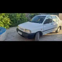 پراید۱۳۱ سفید مدل ۹۵ بدون رنگ