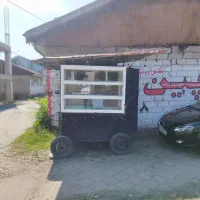 گاری کبابی یخچال دار