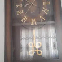 ساعت دیواری تمام چوب