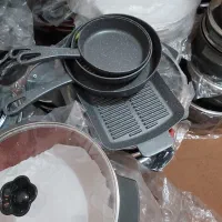 قابلمه وماهیتابه چدن|ظروف پختوپز|بم, |دیوار