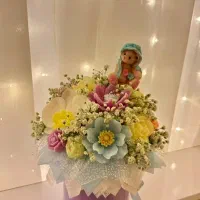 باکس گل شمعی بسیار زیبا