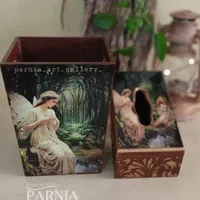 سطل و دستمال چوبی|ظروف سرو و پذیرایی|خرمآباد, |دیوار