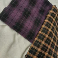 پارچه زمستانی چهارخونه