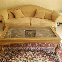 کاناپه کلاسیک و میز|مبلمان خانگی و میز عسلی|اصفهان, بوستان آینه خانه|دیوار