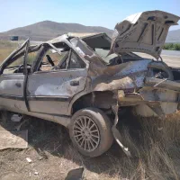 پژو 405 تصادفی