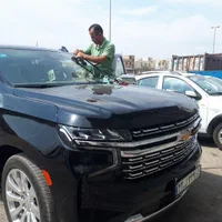 ترمیم سنگخوردکی و ترک شیشه خودرو با اشعه UV.درمحل
