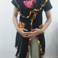 شنل و رو لباسی دست باف.و جوراب دستباف