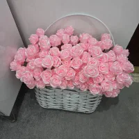 سبد گل روبانی