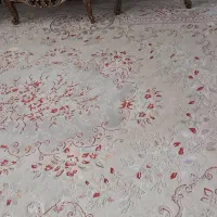 ۲ تخته فرش ۹ متری کاملا سالم و تمیز ،بافت ابریشمی