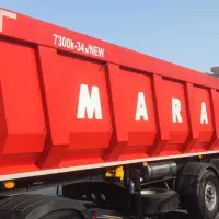 تریلی کمپرس سه محور طرح مارال