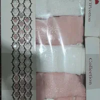 ست کامل حوله دو نفره عروس برند جیل اصل اکبند