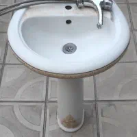 روشویی چینی رز