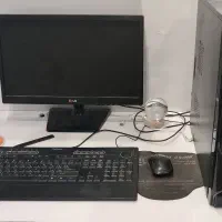 ست کامل کامپیوتر LG در حد نو|رایانه رومیزی|گرمی, |دیوار