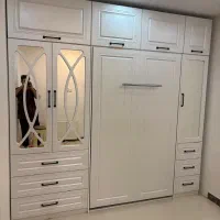 تخت کمجا کمددیواری تختخواب کم‌جا مدل اسایش M10|تخت و سرویس خواب|تهران, یافت آباد جنوبی|دیوار