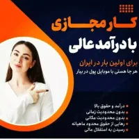 کارآنلاین درمنزل برای بانوان