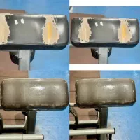 تعمیر روکش چرم باشگاهی صندلی روکش فوم