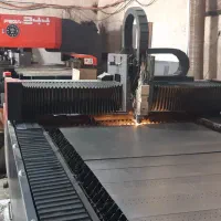 خدمات لیزر برش فلزات و خم برک پانچ cnc