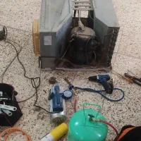 نصب جابه جایی سرویس تعمیر کولر های دو تیکه