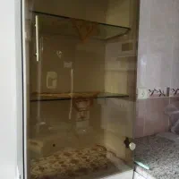 بوفه شیشه ای سالم|بوفه، ویترین، کنسول|علیآباد کتول, |دیوار