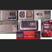 چند عدد رادیو تقریبا سالم و نیاز به تعمیر