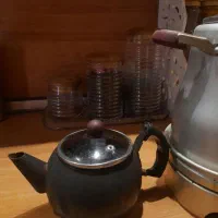 کتری و قندان لاوسنگ|قوری، کتری، قهوه‌ساز دستی|قزوین, |دیوار