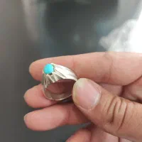 انگشتر فیروزه نیشابور اصل|جواهرات|قم, پردیسان|دیوار