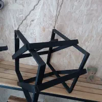 لوستر فانتزی چوبی|لوستر و چراغ آویز|خرمآباد, |دیوار