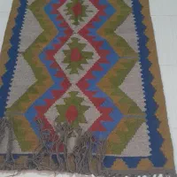گلیم دستبافت پشمی
