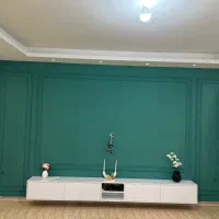 نصاب کاغذ دیواری حرفه ای و بدون کوچیکترین نقصی|خدمات پیشه و مهارت|ماسال, |دیوار