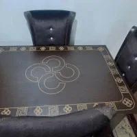 درحد نو بدون شکستگی سالم بخاطر کمبود جا|میز و صندلی غذاخوری|سورک, |دیوار